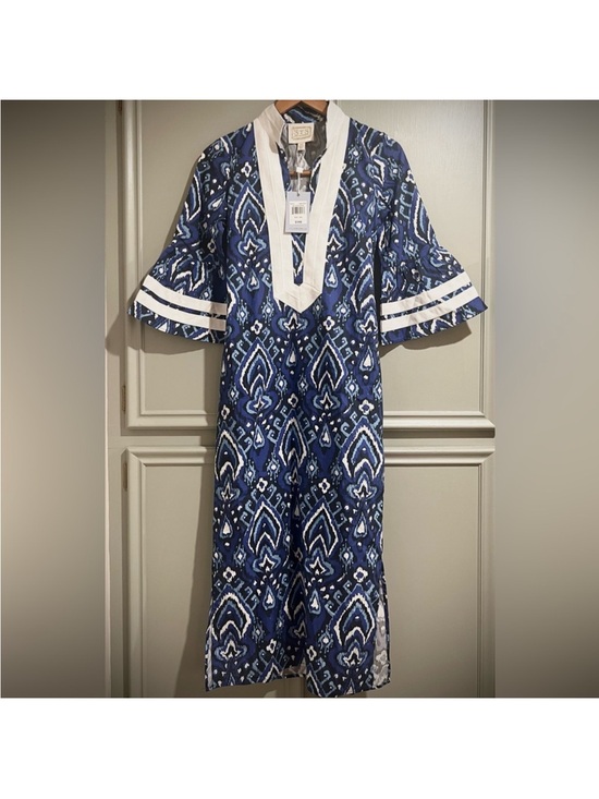 Sail to Sable Dresses & Skirts - NWT Sail to Sable Blue Bell Sleeve Caftan Dress